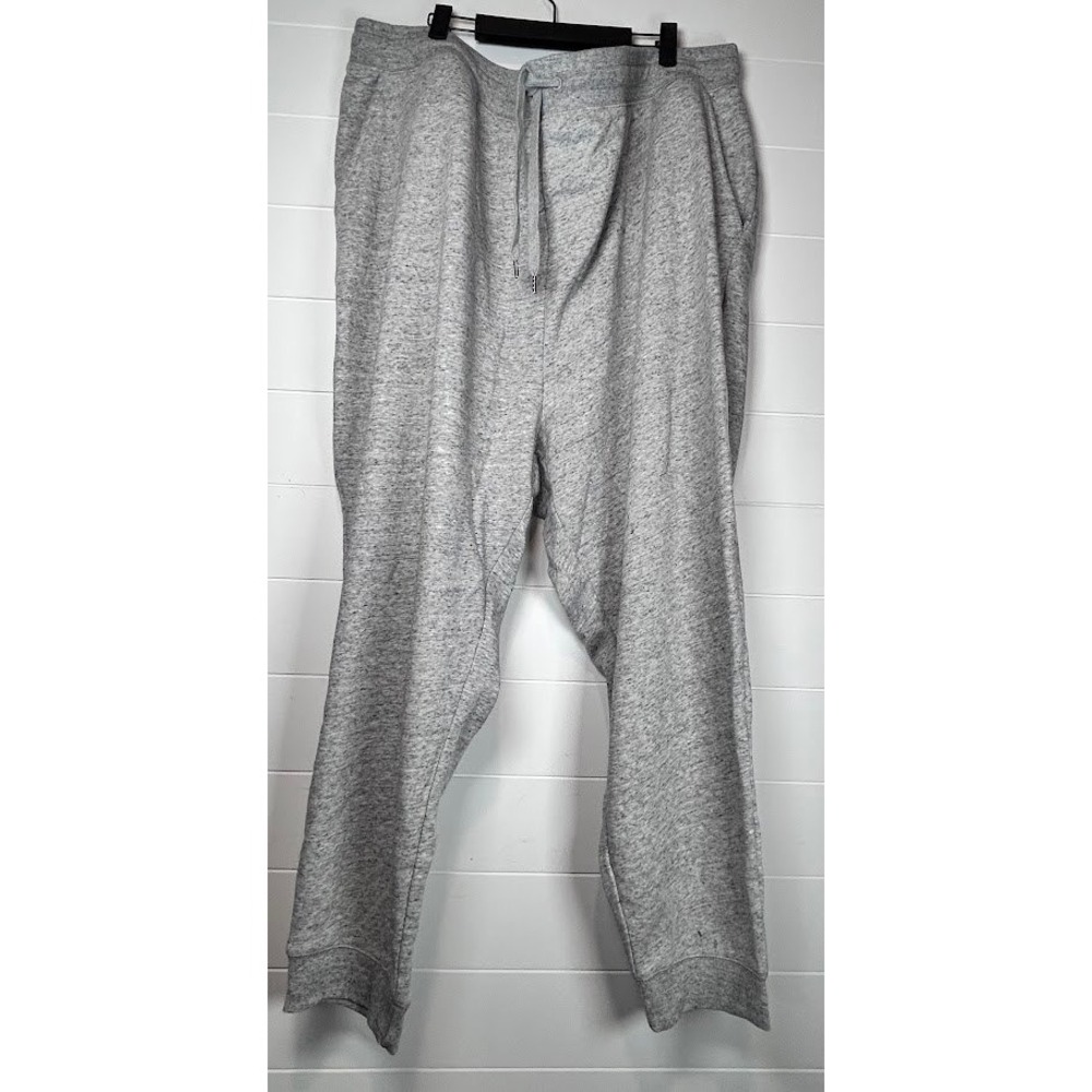 Old Navy Easy Vintage Jogger Sweatpants Heather Gray Plus Size 4X NEW Plus Size - Picture 1 of 7